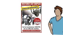 Convierta su silla de ruedas manual en electrica