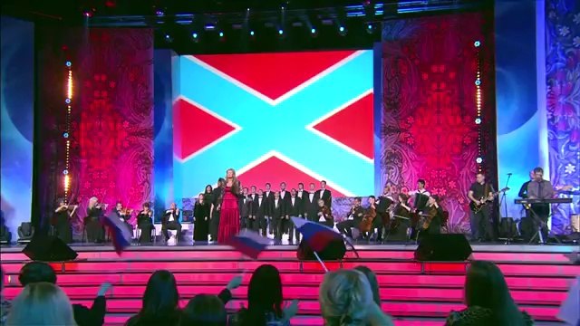 И.Стрелков и О.Царев на презентации Гимна Новороссии от Вики Цыгановой (Полная версия)