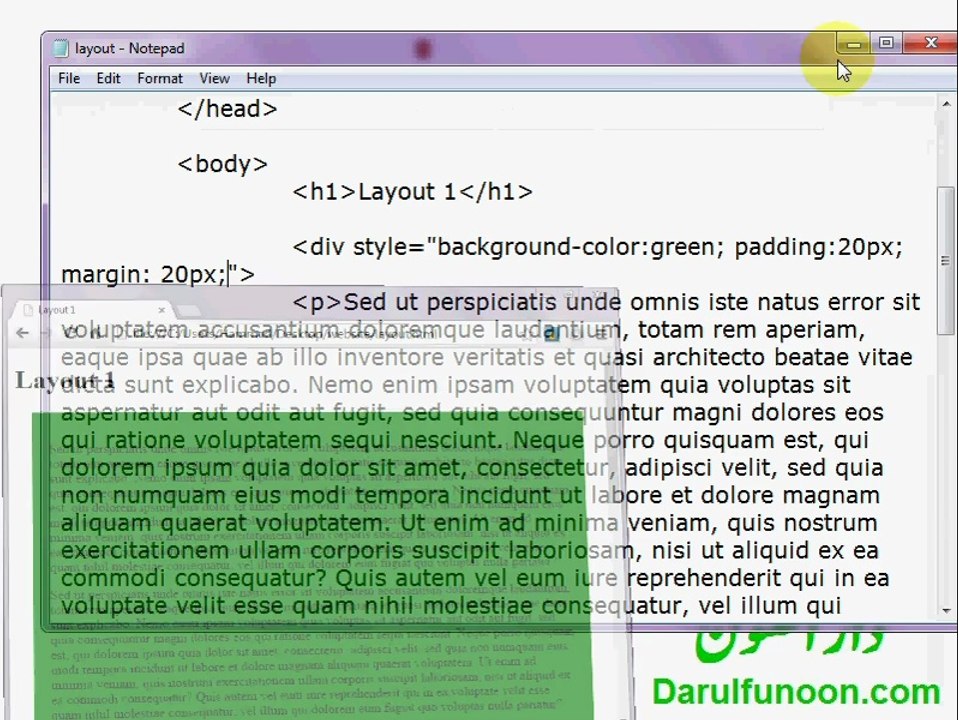 31 Div Tag - Beginner's Web Designing (Urdu)