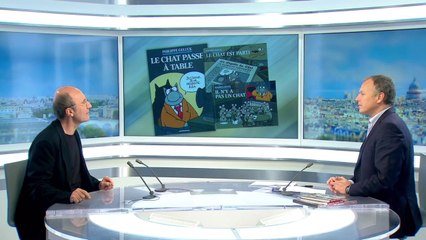 Vidéo. Les 4 Vérités : Philippe Geluck, dessinateur du "Chat"