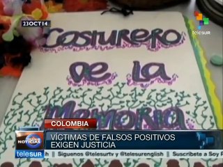 Colombia: víctimas de falsos positivos exigen justicia