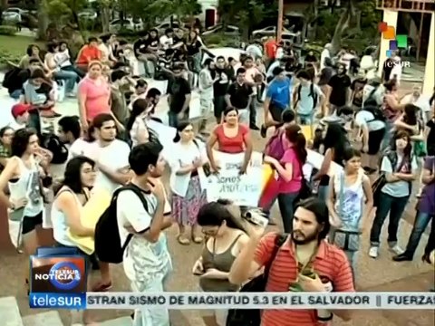 Estudiantes paraguayos denuncian persecución y represión del gobierno