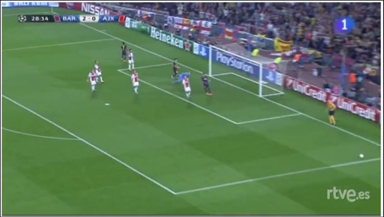 Pedro al poste vs Ajax @nogolipo