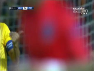 ΑΠΟΕΛ-Παρί Σουτ Καβάνι 25'