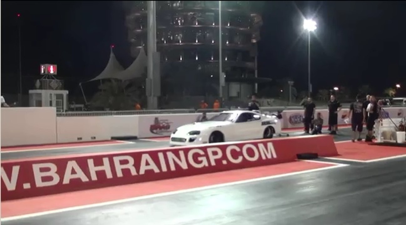 Une voiture passe de 0 à 387 km/h en 6 secondes (Toyota Supra)