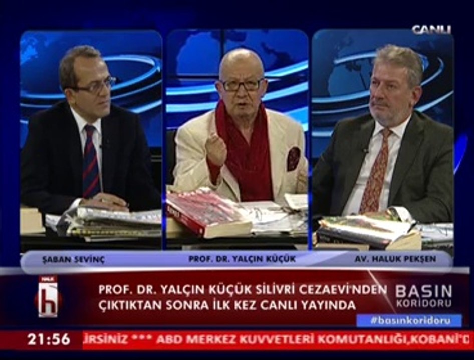 şaban sevinç ile Basın Koridoru konuklar Yalçın Küçük Haluk Pekşen ➁.bölüm 1.kısım 21 Ekim 2014