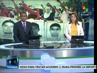 Video herunterladen: México:familias de normalistas de Ayotzinapa desconfían de autoridades