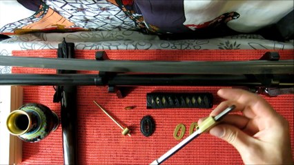 [TUTO] Démontage et remontage complet d'un Katana , Tanto , Naginata , wakizashi etc ...