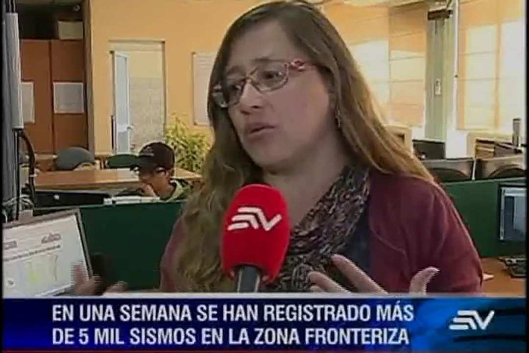 Reporte de sismos en Ecuador