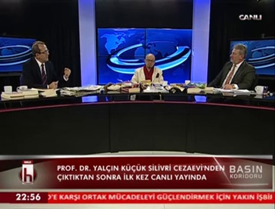 şaban sevinç ile Basın Koridoru konuklar Yalçın Küçük Haluk Pekşen ➂ 21 Ekim 2014