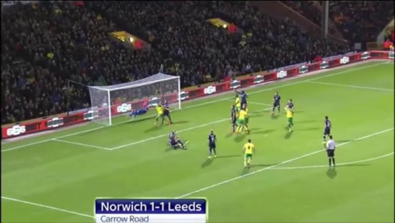 Norwich 1 v 1 Leeds United #LUFC