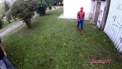 Amazing Spider-Man parkour fail