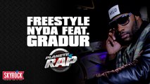 Freestyle de Nyda avec Gradur en live dans Planète Rap !