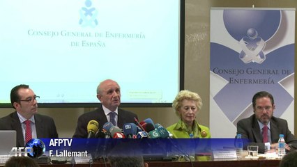 Spanish nursing authorities condemn Ebola oversights