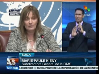 Ensayos de vacuna contra el ébola iniciarán en noviembre: OMS
