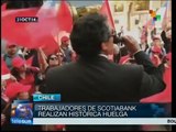 Chile: Continúa huelga de trabajadores de Scotiabank
