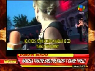 Pronto.com.ar Marcela Tinayre hablo de Cande Tinelli