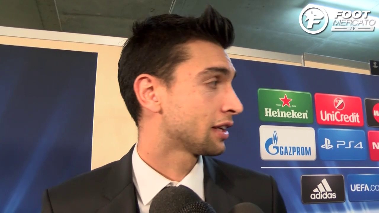 La réaction de Javier Pastore