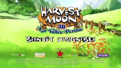 Harvest Moon : La Vallée Perdue - Présentation du jeu, en français
