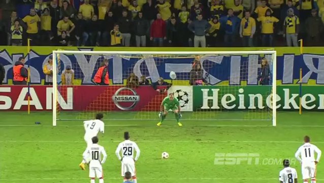 Buts Bate Borisov Chakhtior Donetsk 0-7 Champions League