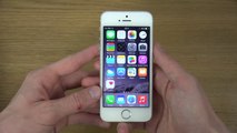 iPhone 5S iOS 8.1 Official - Review (4K)