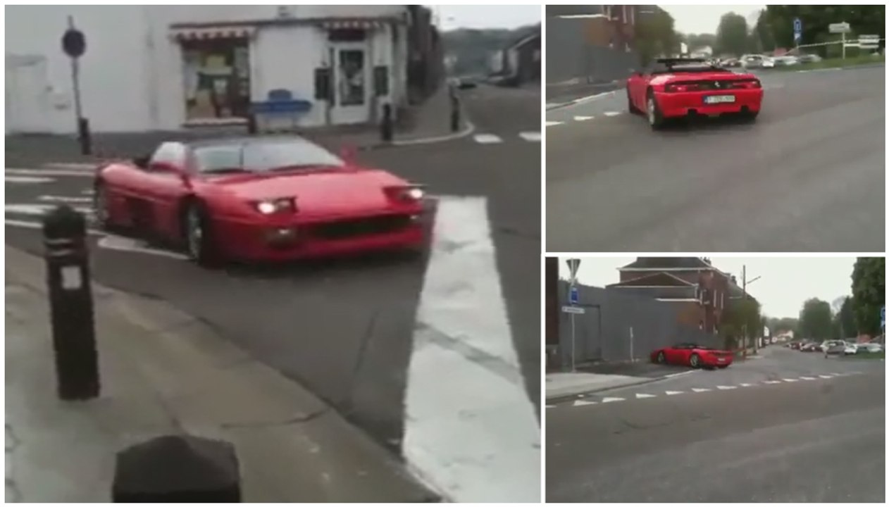Ferrari Stunt Goes Wrong