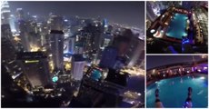 Kuala Lumpur Tower To Pool Party Base Jump