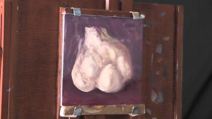 Garlic Bulb - Acrylic Time Lapse Painting