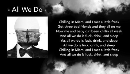 All We Do - Trey Songz (Lyrics)
