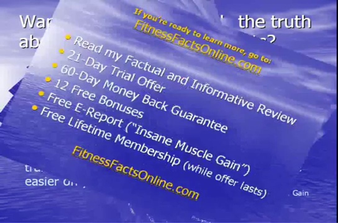 No Nonsense Muscle Building - Muscle Gain & Supplements