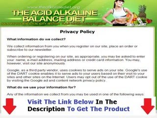 The Alkaline Diet Cookbook Bonus + Discount