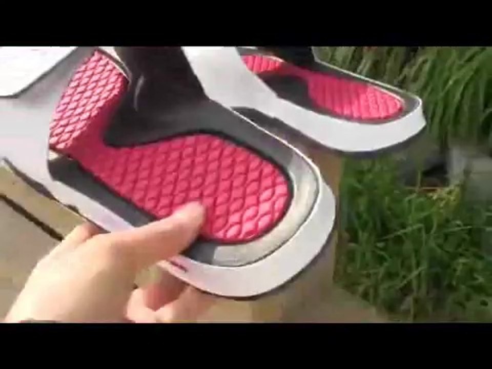 2014 new jordan slipper shoes unboxing review_