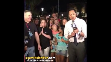 Canlı Yayını Yakalayınca Tuhaf Hareketler Yapmaya Başlayan Çocuk 2