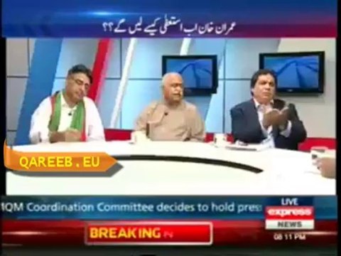 Shahzeb Khanzada Made Hanif Abbasi Speechless On Defending Income Source Of King Nawaz Sharif.