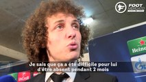 PSG : David Luiz heureux d'avoir retrouvé Thiago Silva