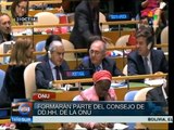 El Salvador, Bolivia y Paraguay, miembros del Consejo de DD.HH. de ONU