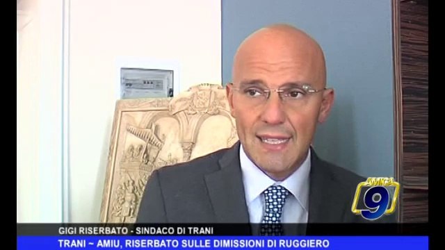 TRANI | Amiu, Riserbato sulle dimissioni di Ruggiero