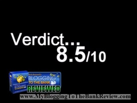 Rob Benwell Doesn't allow Scam in Blogging To The Bank System It has no complaints