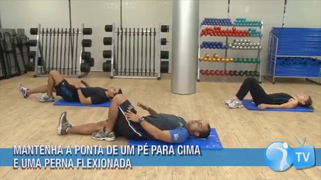 Barriga tanquinho com um mix de exercícios abdominais