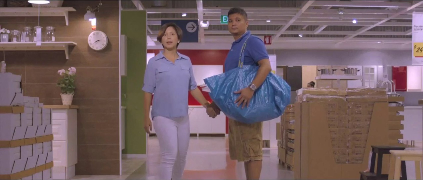 La nouvelle pub Ikea à Singapour, inspirée du 'Shining' de Stanley Kubrick