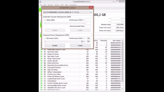How to fix a noisy click from HDD ( clicking from often hard disk drive continues head parking )