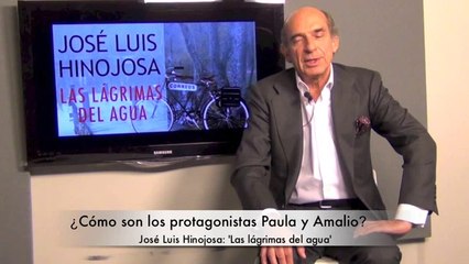 José Luis Hinojosa, autor de 'Las lágrimas del agua'. 21-10-2014