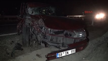 Nevşehir Otomobil Traktöre Çarptı 2 Yaralı