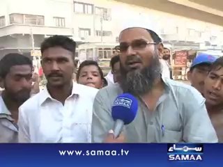 An Open Swimming pool for public to beat the heat In Liaquatabad