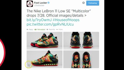 PRE-ORDER LEBRON 11 LOW MULTICOLOR (SCOOP208)