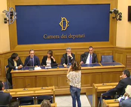 Roma - Conferenza stampa di Michela Rostan e Walter Verini (21.10.14)