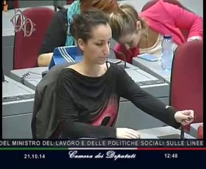 Roma - Politiche sociali, seguito audizione Poletti (21.10.14)