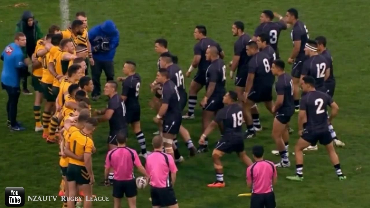 Haka à 2 doigts de tourner à la bagarre : Junior Kiwis vs. Junior Kangaroos