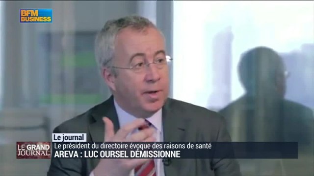 Areva : Luc Oursel démissionne pour des raisons de santé
