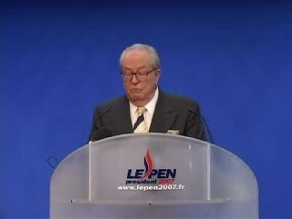 LE PEN - Parrainages